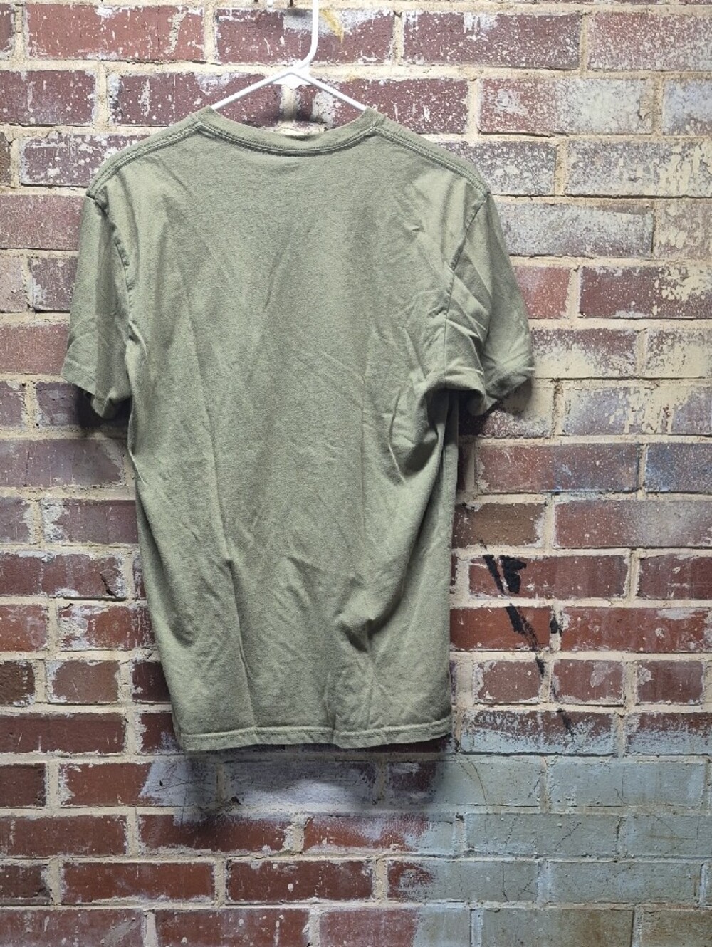 Stio Olive Green Short-Sleeve Tee with Blue Mountain Graphic - Picture 5 of 5